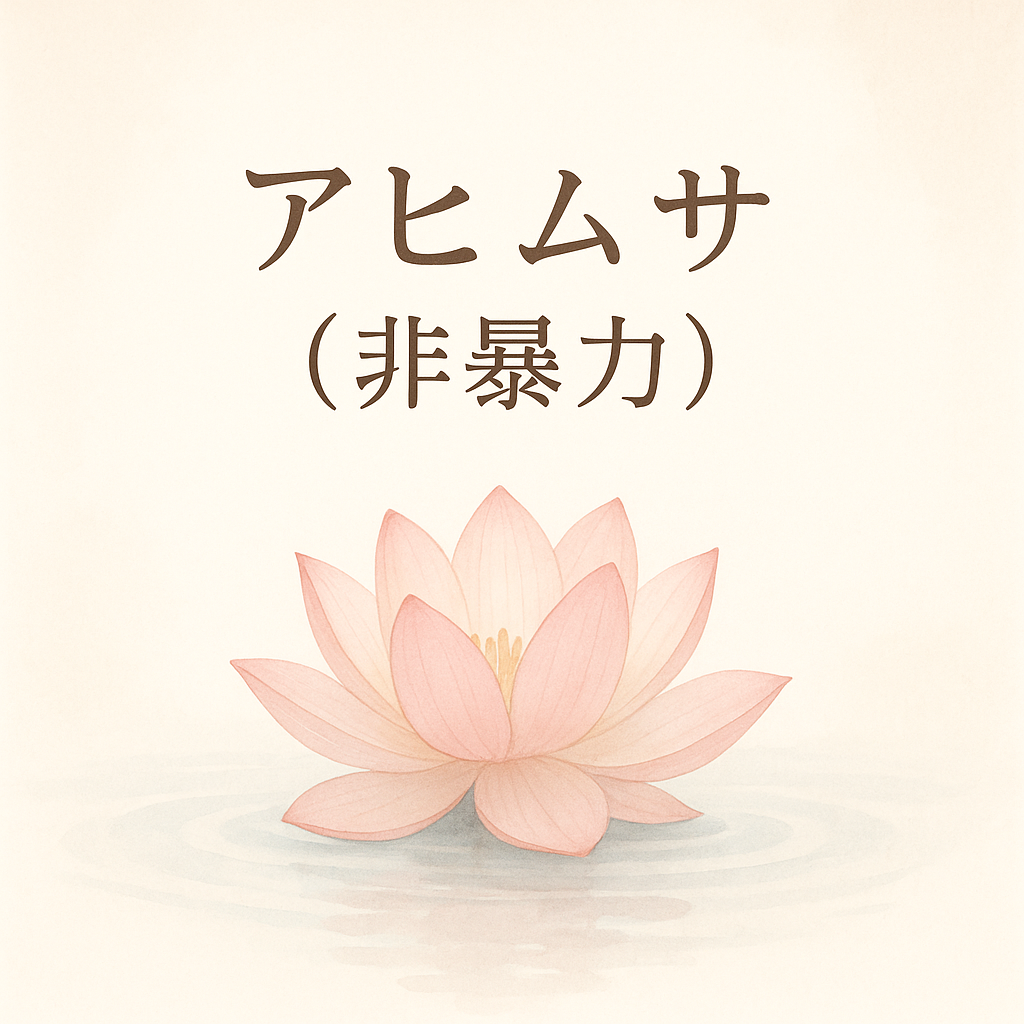 アヒムサ(非暴力)とは?