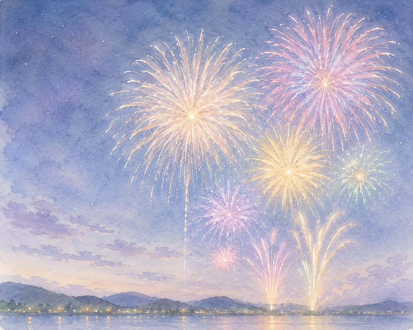 花火が教えてくれる「知足(サントーシャ)」