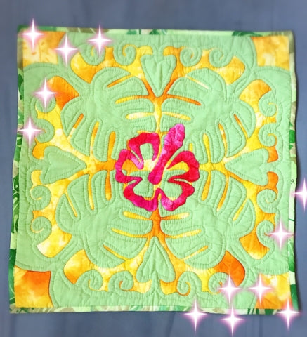 手作りのハワイアンキルト❤︎