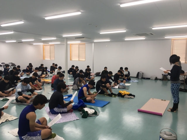 アスリートとヨガwith九州大学男子ラクロス部